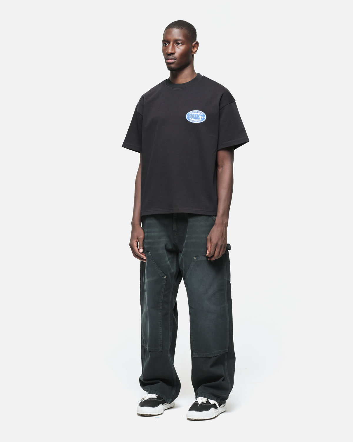 WORKSHOP PATCH T-SHIRT - BLACK