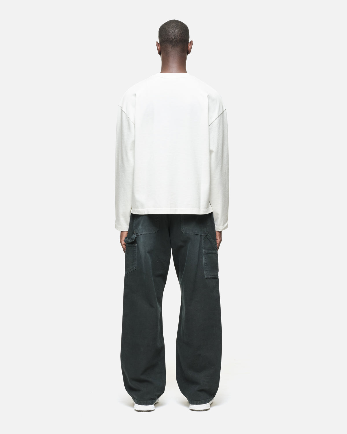 WATERCOLOUR LUXURY ESSENTIALS LONG SLEEVE - WHITE