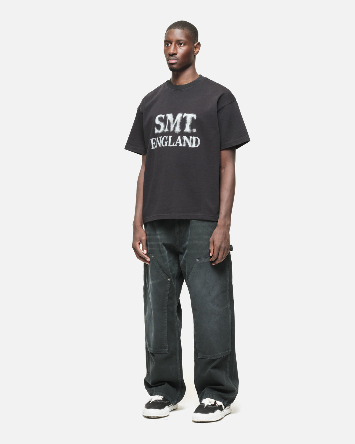 SMT ENGLAND T-SHIRT - BLACK