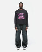 WATERCOLOUR LUXURY ESSENTIALS LONG SLEEVE - BLACK