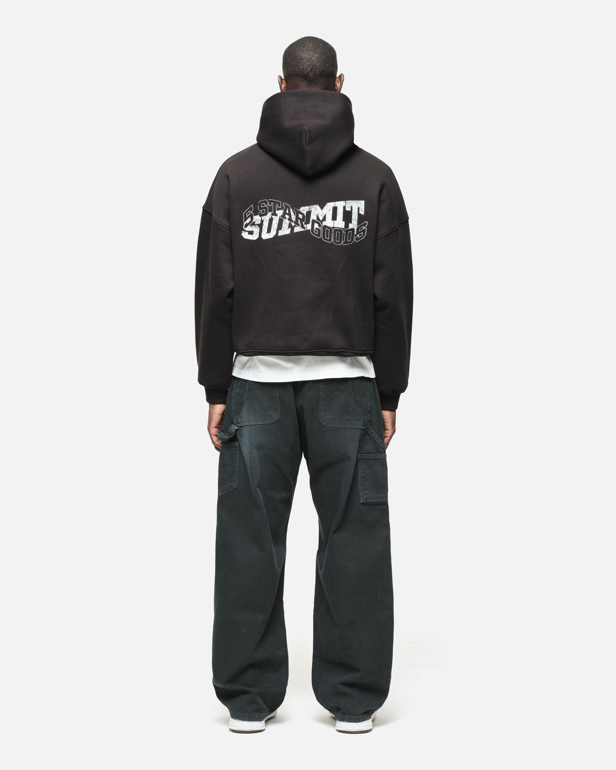 5 STAR GOODS HOODIE - BLACK