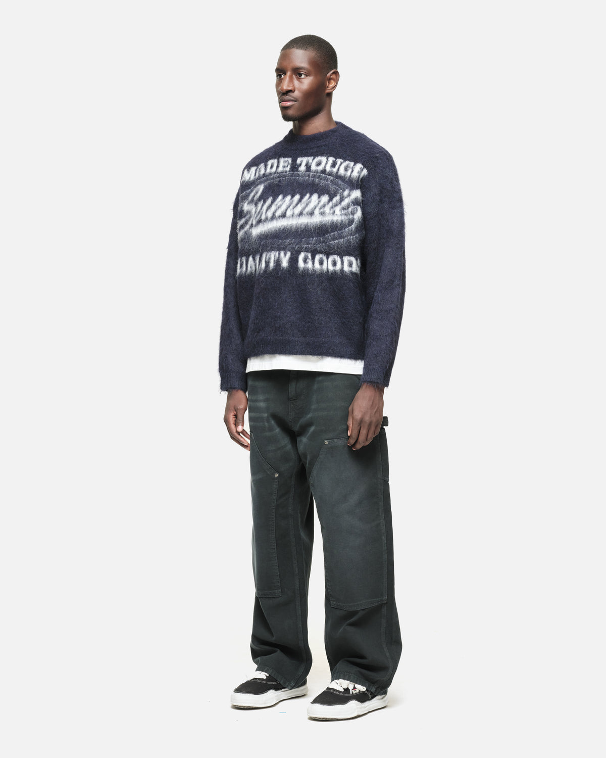 MADE TOUGH INTARSIA KNIT - TWILIGHT BLUE
