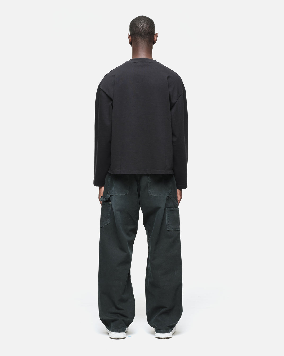 WATERCOLOUR LUXURY ESSENTIALS LONG SLEEVE - BLACK