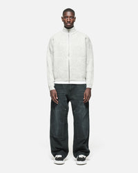 Chunky Knit Track Top in Grey by Summit UK