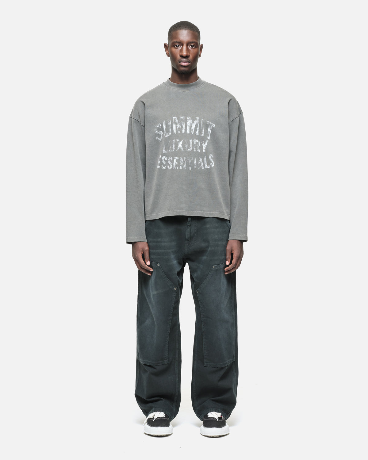 WATERCOLOUR LUXURY ESSENTIALS LONG SLEEVE - VINTAGE GREY