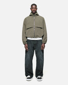 RIPSTOP WINDBREAKER - OLIVE CHECK