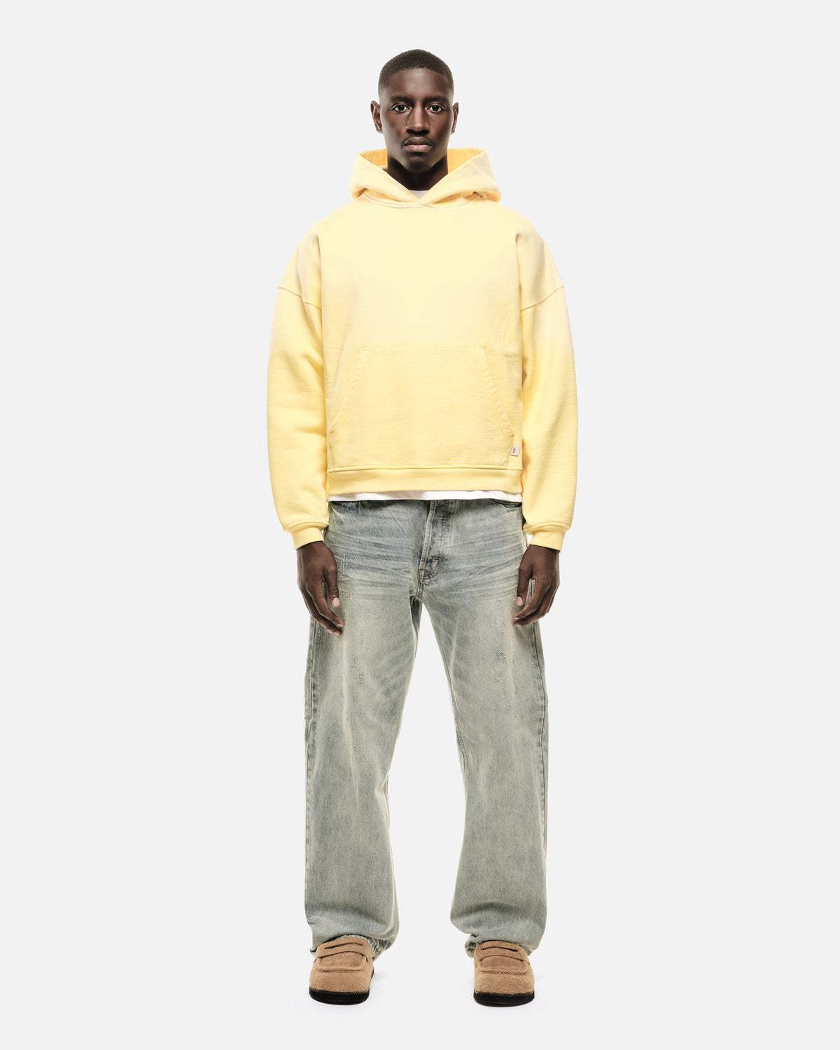 SUN FADE HOODIE - YELLOW
