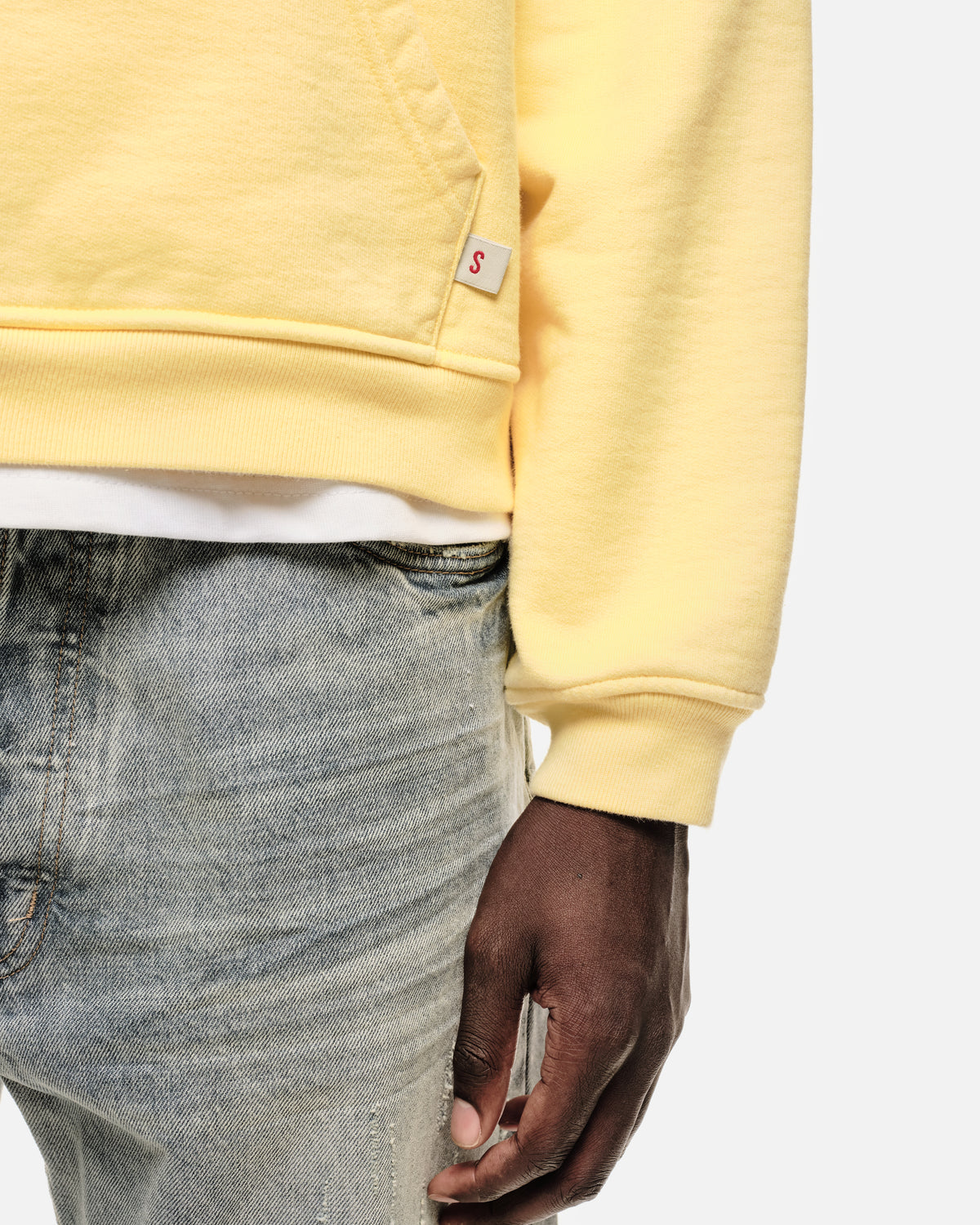 SUN FADE HOODIE - YELLOW