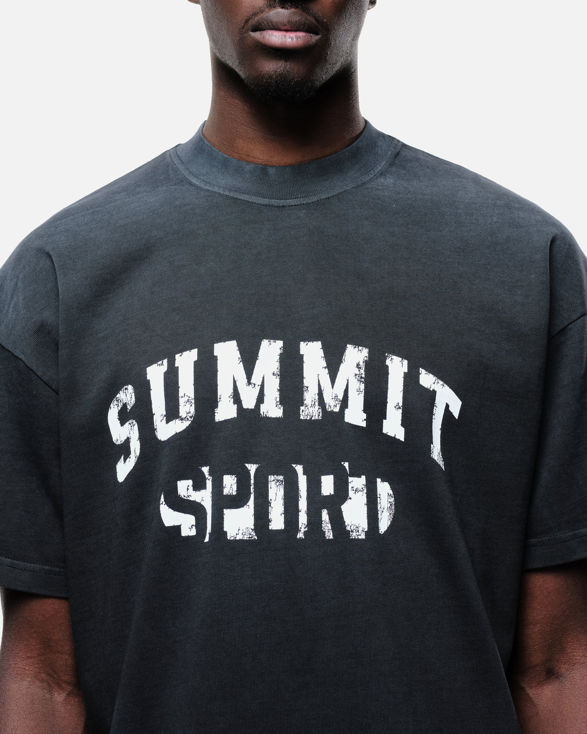SUN DRIED SUMMIT SPORT T-SHIRT - BLACK