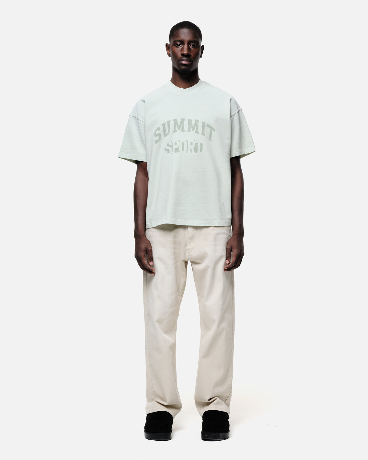 SUN DRIED SUMMIT SPORT T-SHIRT - PISTACHIO