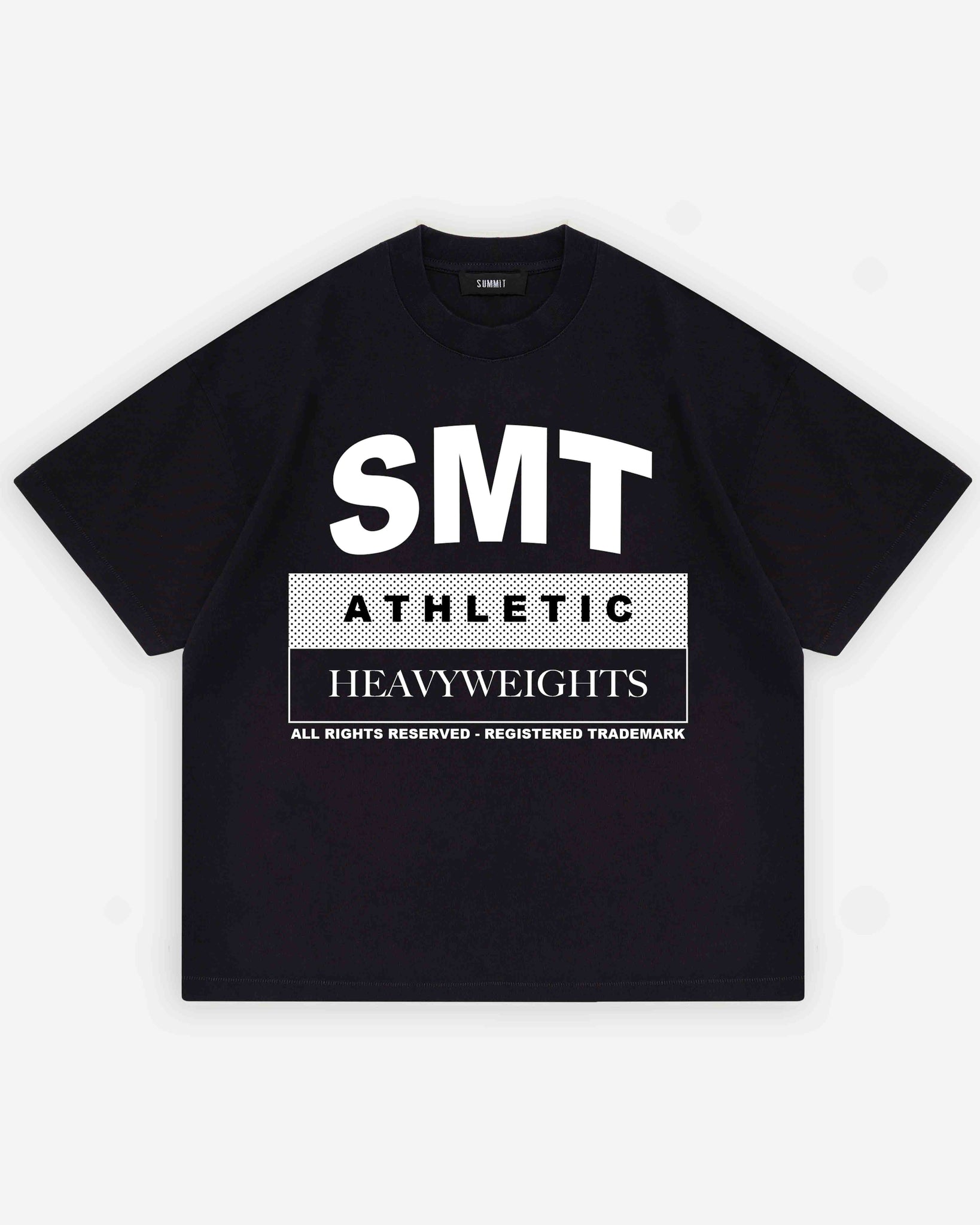 SMT ATHLETICS T-SHIRT - BLACK from Summit Clothing UK