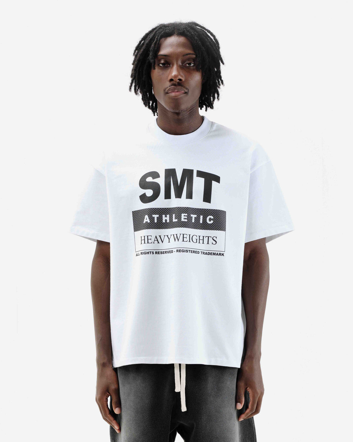 SMT ATHLETICS T-SHIRT - WHITE from Summit Clothing UK