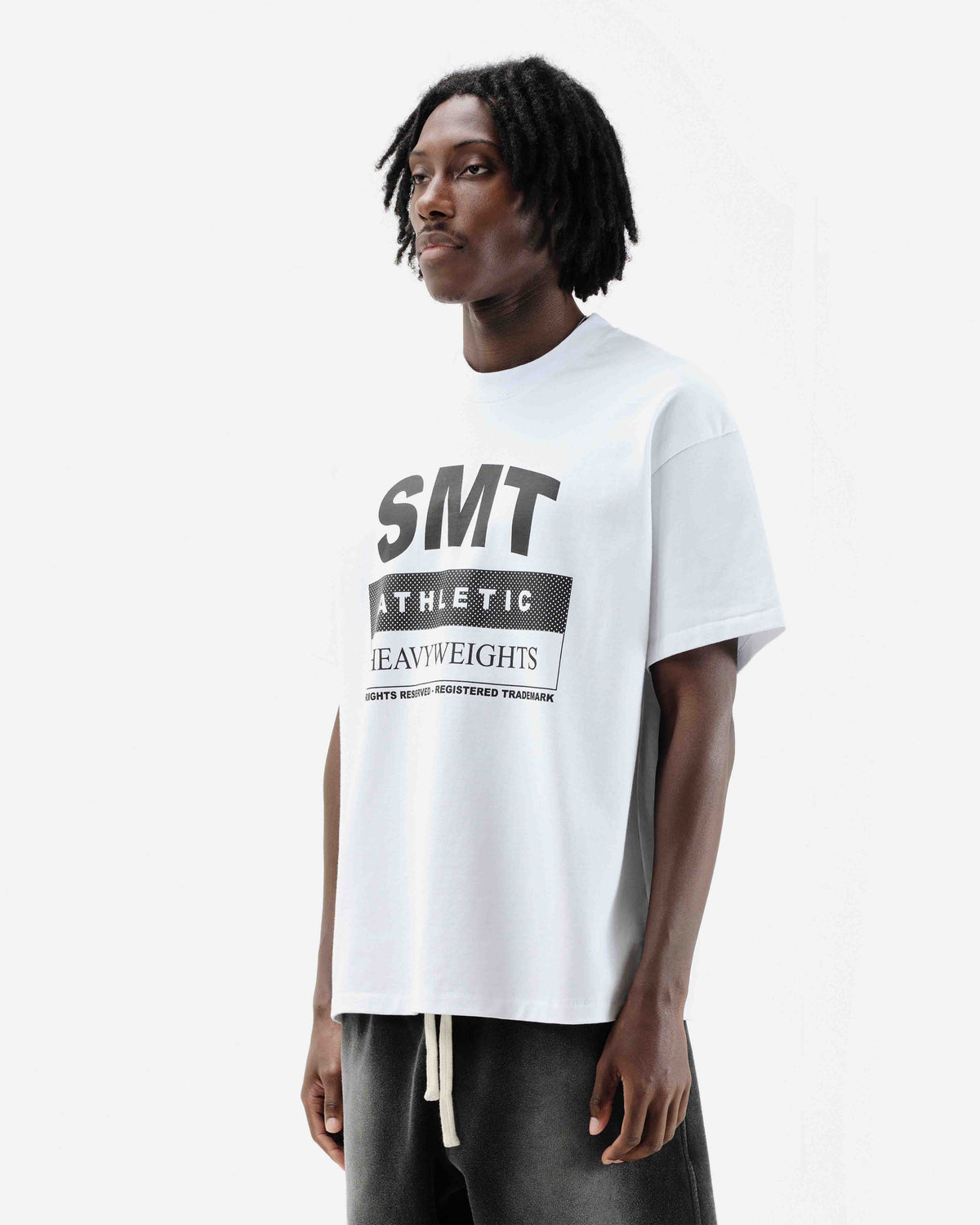 SMT ATHLETICS T-SHIRT - WHITE from Summit Clothing UK