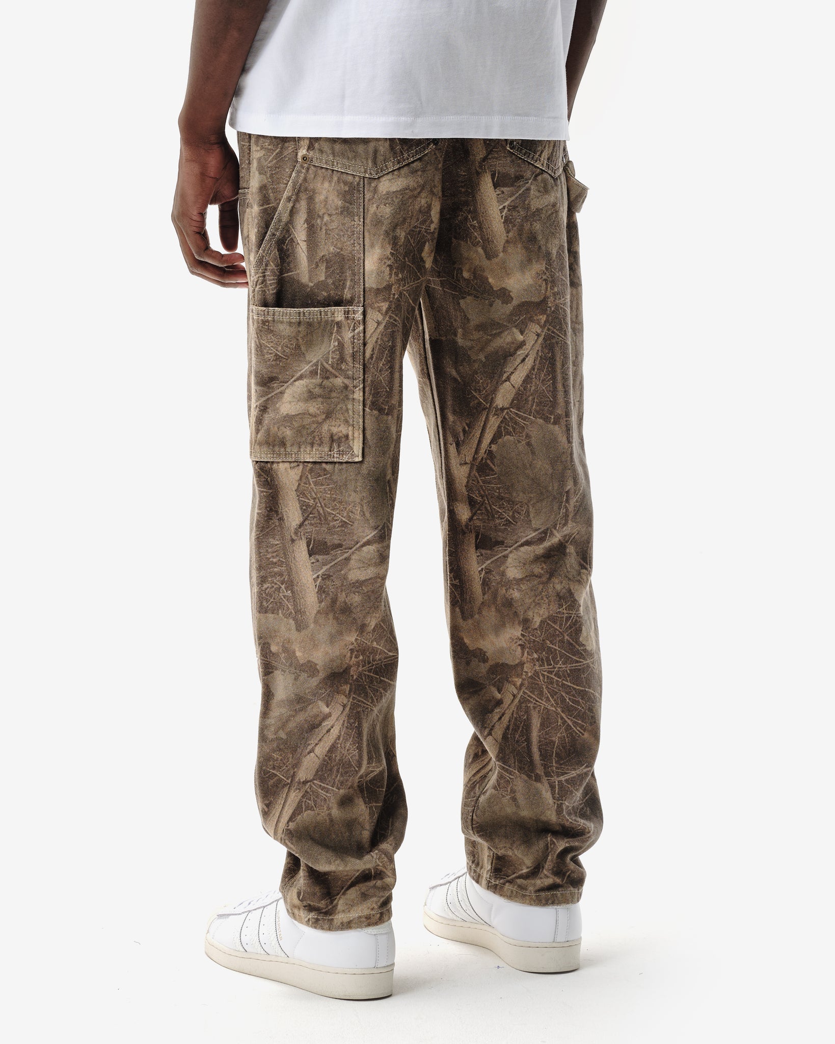【SATIIIZ】Teres Camo Carpenter Pants Teres Camo Carpenter Pants - satiiiz