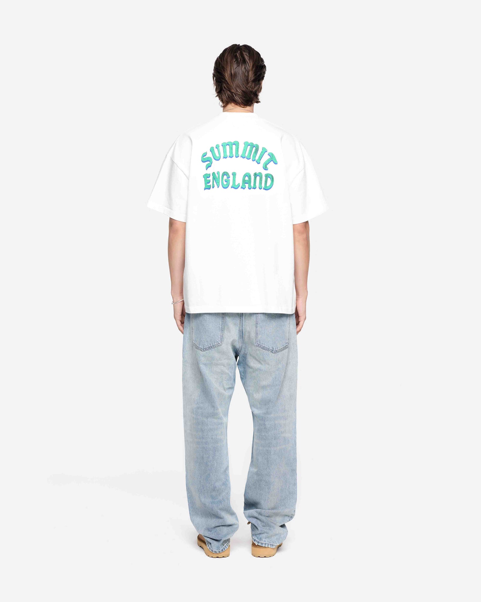 SUMMIT ENGLAND T-SHIRT - OFF WHITE from Summit Clothing UK