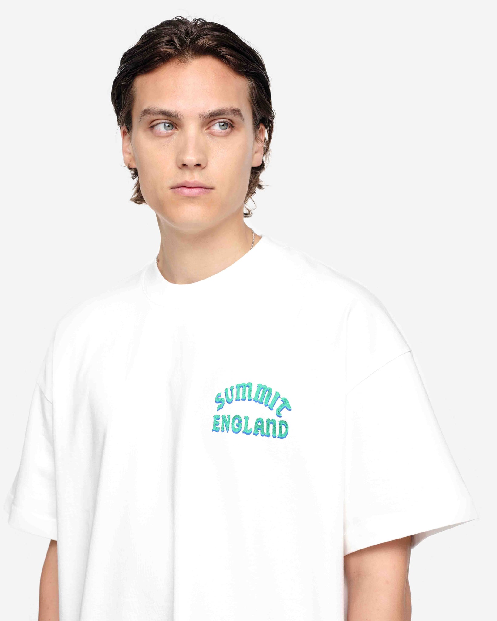 SUMMIT ENGLAND T-SHIRT - OFF WHITE from Summit Clothing UK