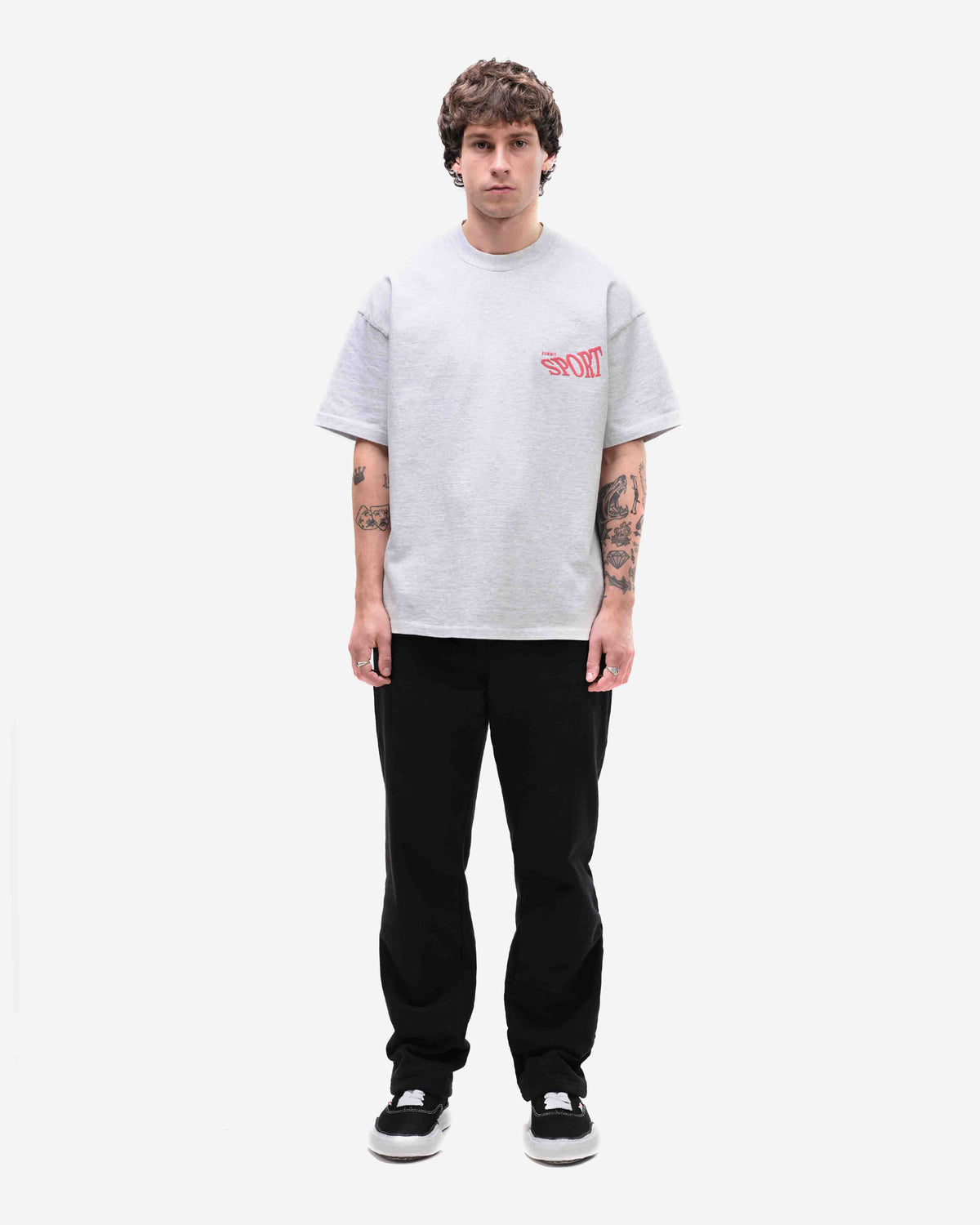 SUMMIT SPORT T-SHIRT - MARL GREY from Summit Clothing UK