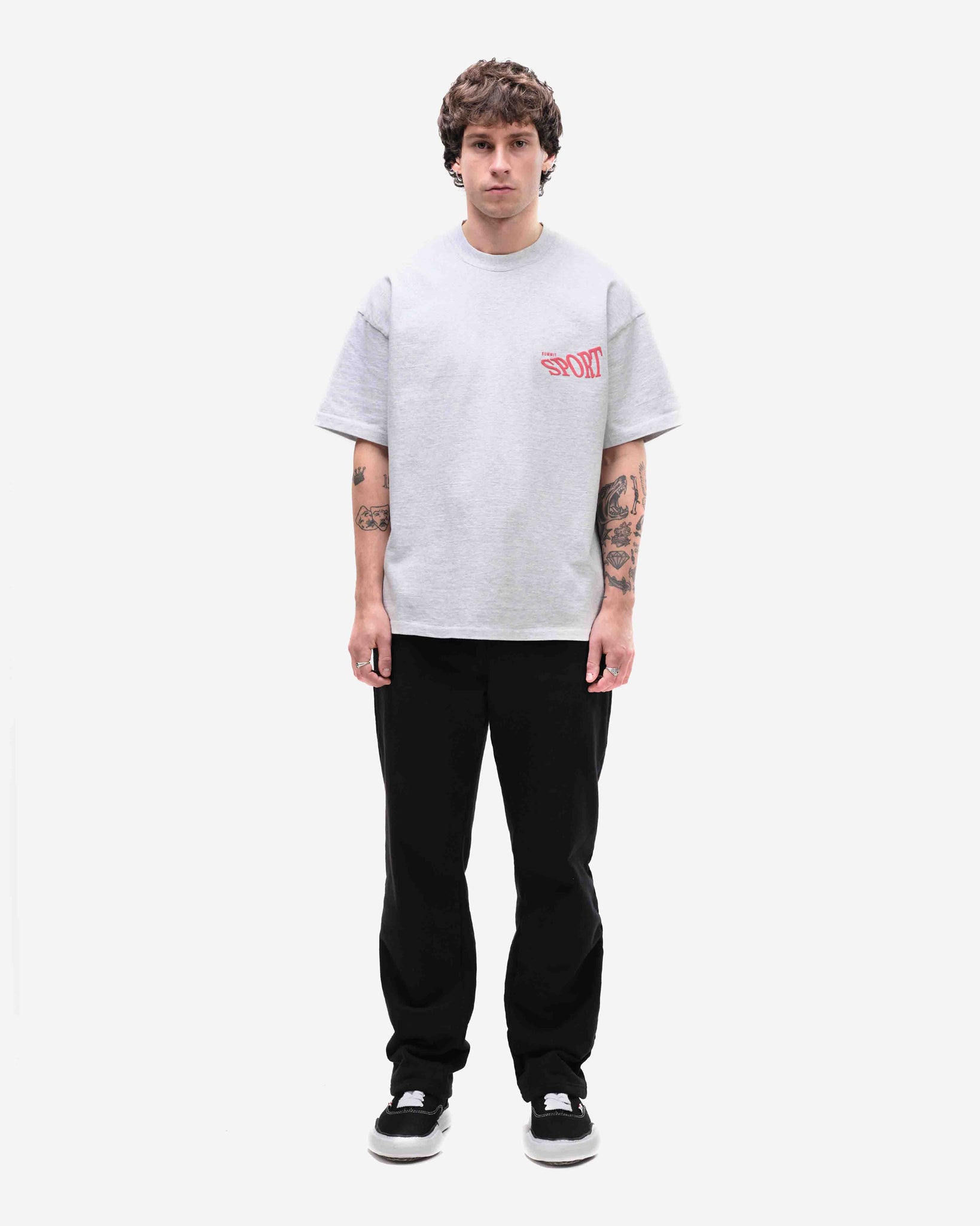 SUMMIT SPORT T-SHIRT - MARL GREY from Summit Clothing UK
