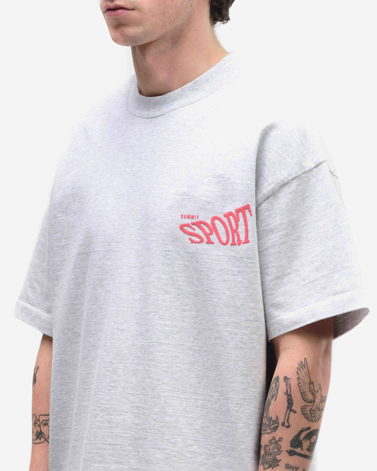 SUMMIT SPORT T-SHIRT - MARL GREY from Summit Clothing UK