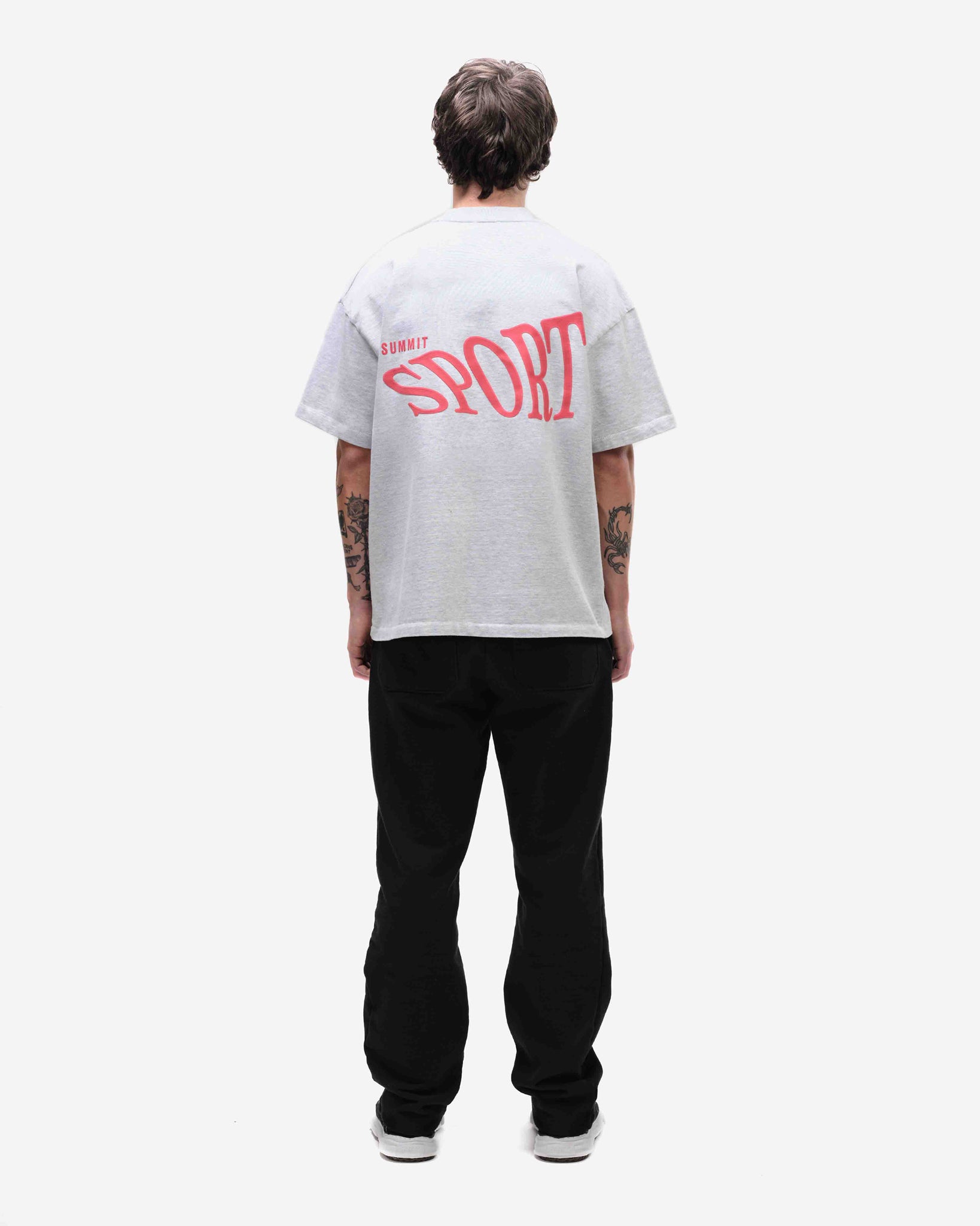 SUMMIT SPORT T-SHIRT - MARL GREY from Summit Clothing UK