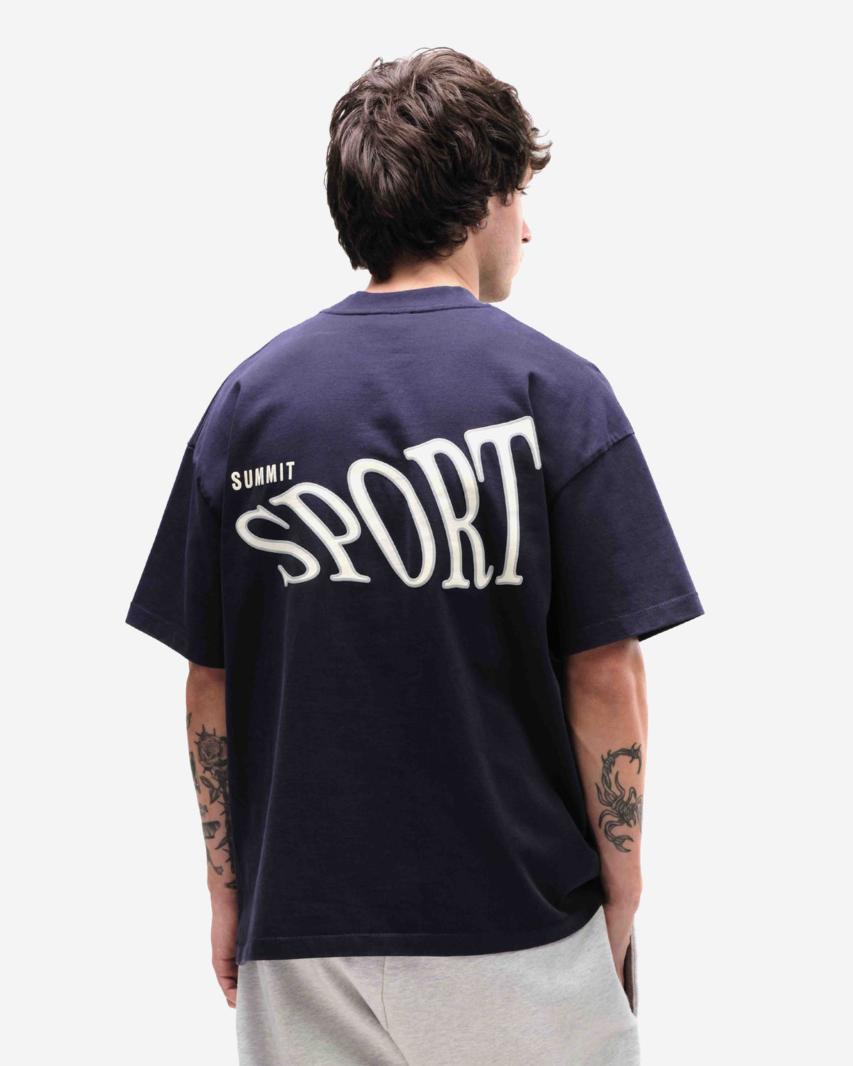 SUMMIT SPORT T-SHIRT - NAVY from Summit Clothing UK