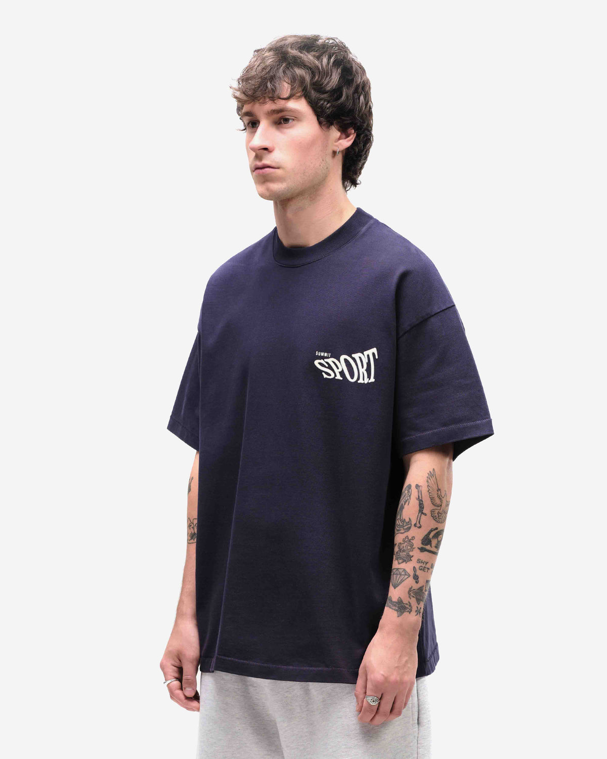 SUMMIT SPORT T-SHIRT - NAVY from Summit Clothing UK