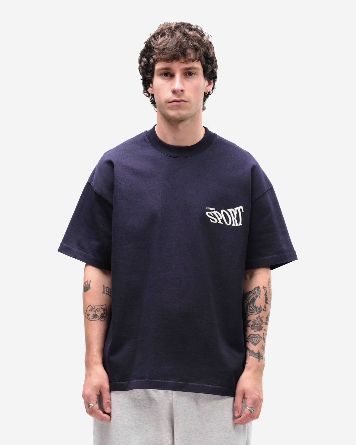 SUMMIT SPORT T-SHIRT - NAVY from Summit Clothing UK