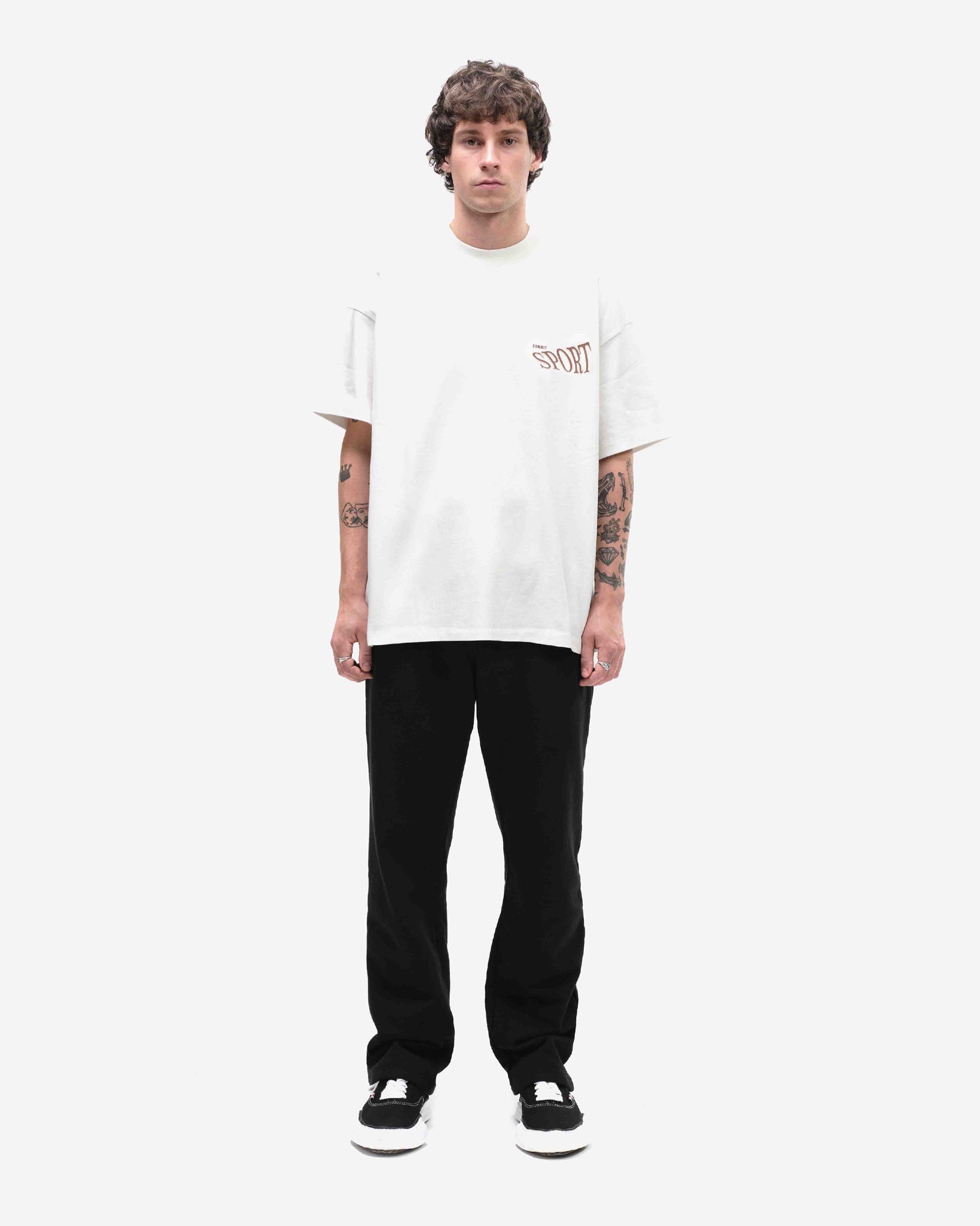 SUMMIT SPORT T-SHIRT - OFF WHITE from Summit Clothing UK