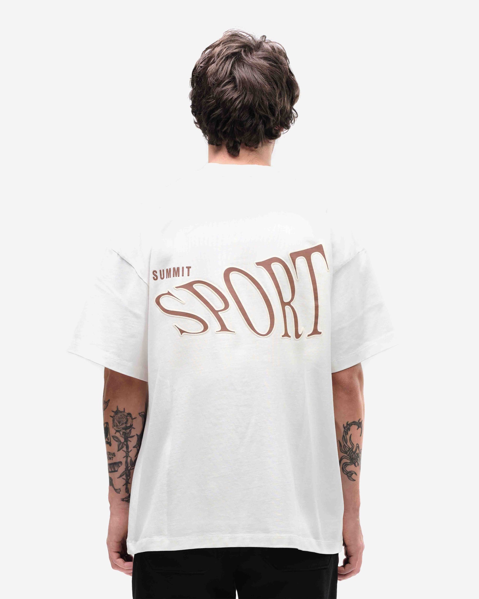 SUMMIT SPORT T-SHIRT - OFF WHITE from Summit Clothing UK