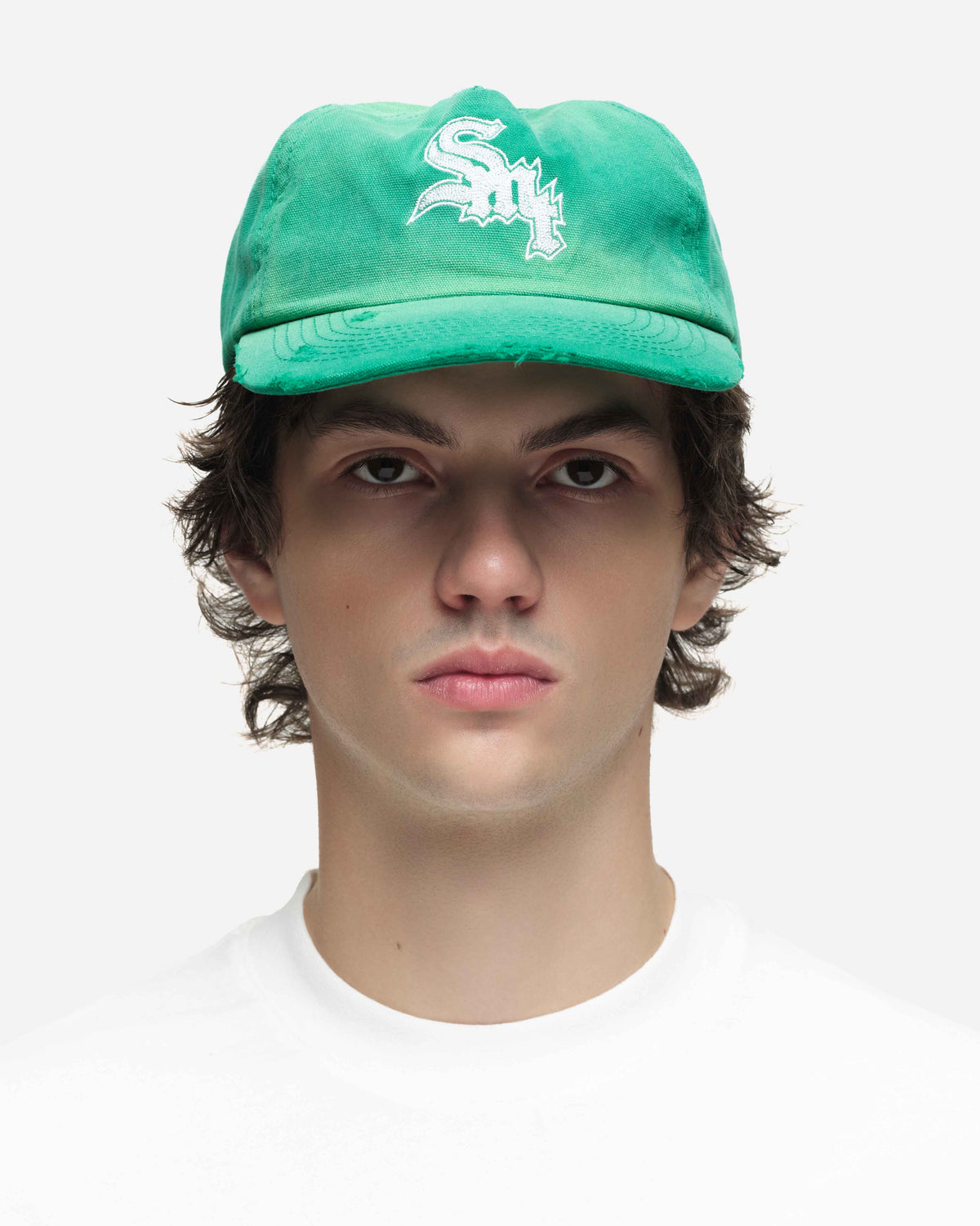 SMT CHAINSTITCH CAP - SUN FADED GREEN