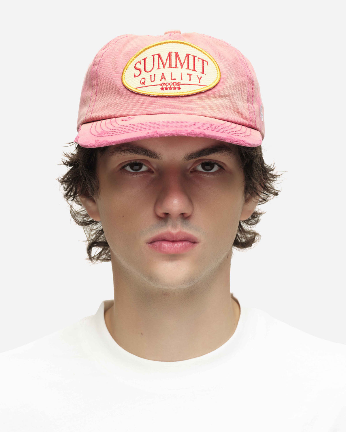 QUALITY GOODS CAP - SUN FADED RED