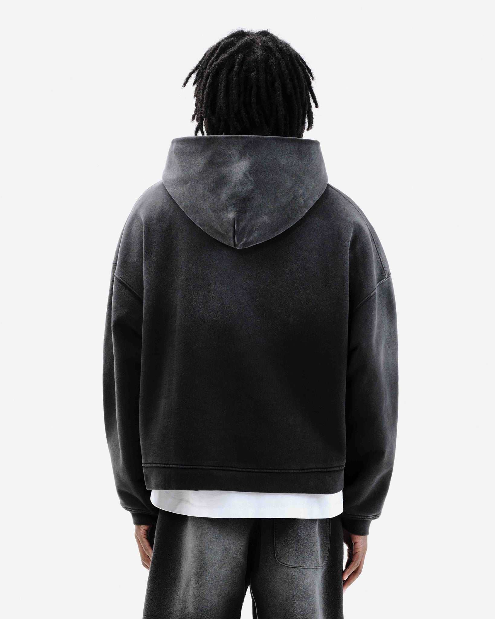SUN FADE HOODIE - BLACK from Summit Clothing UK