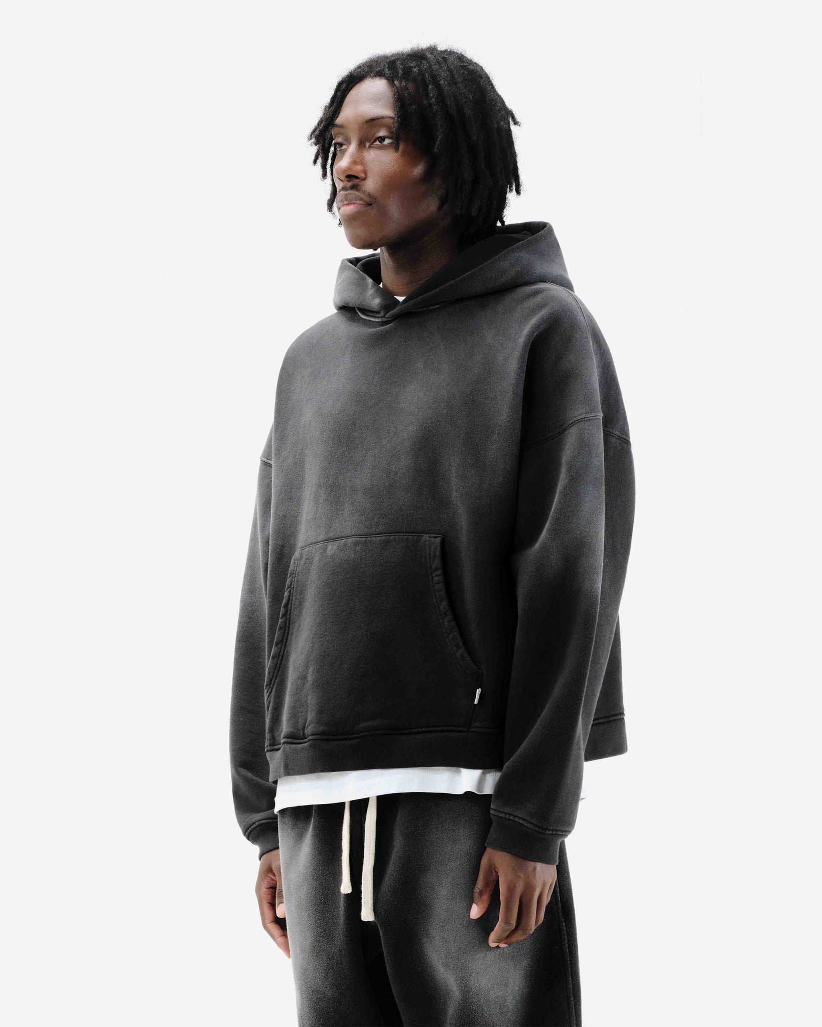 SUN FADE HOODIE - BLACK from Summit Clothing UK