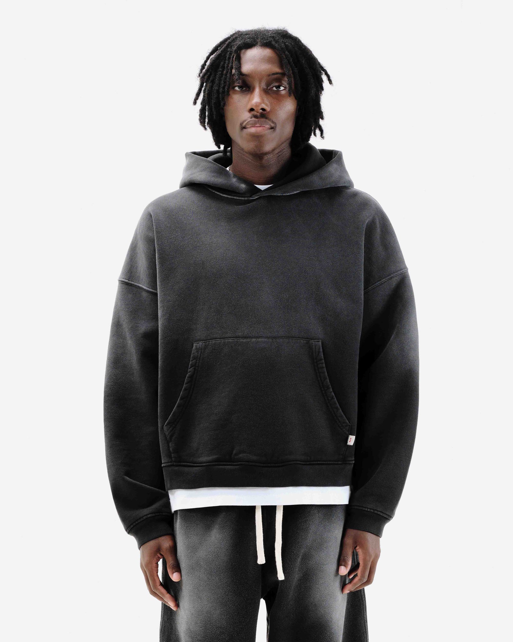 SUN FADE HOODIE - BLACK from Summit Clothing UK