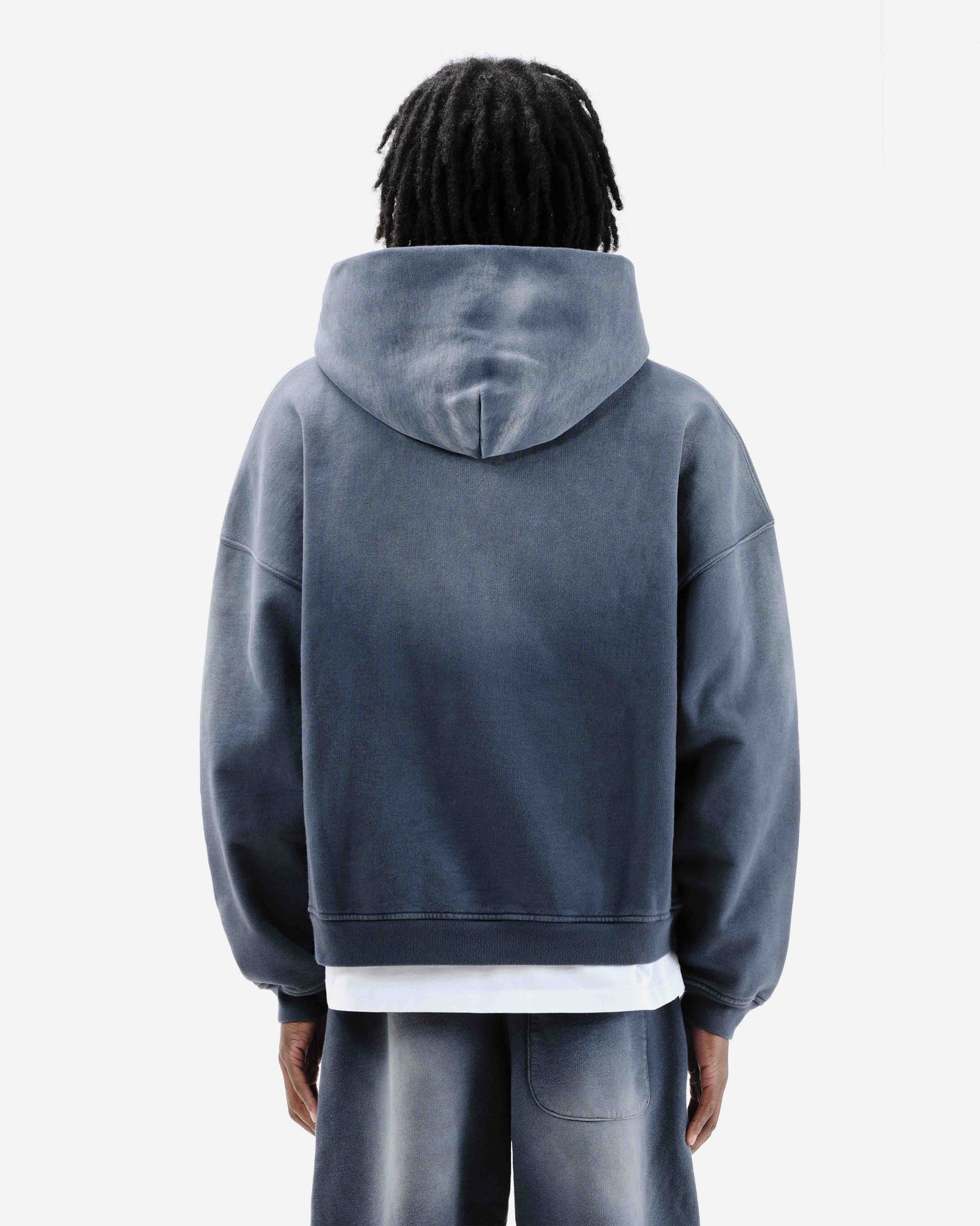 SUN FADE HOODIE - BLUEBERRY from Summit Clothing UK