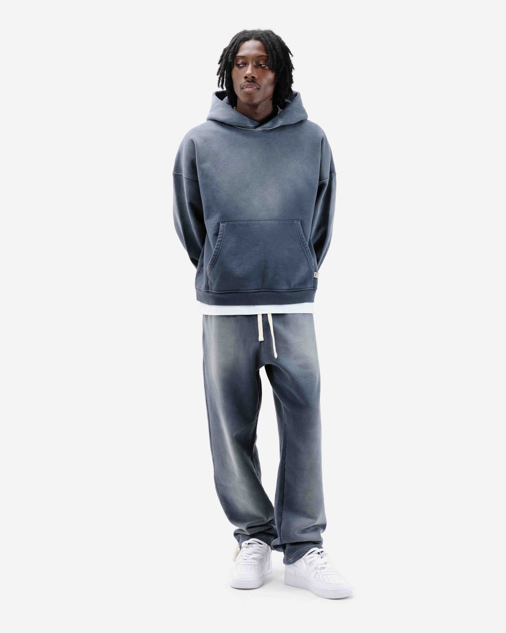 SUN FADE HOODIE - BLUEBERRY from Summit Clothing UK