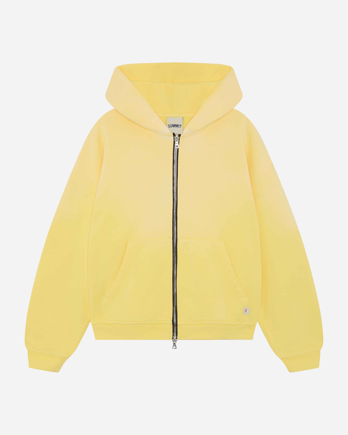 SUN FADE ZIP HOODIE - YELLOW from Summit Clothing UK