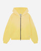 SUN FADE ZIP HOODIE - YELLOW