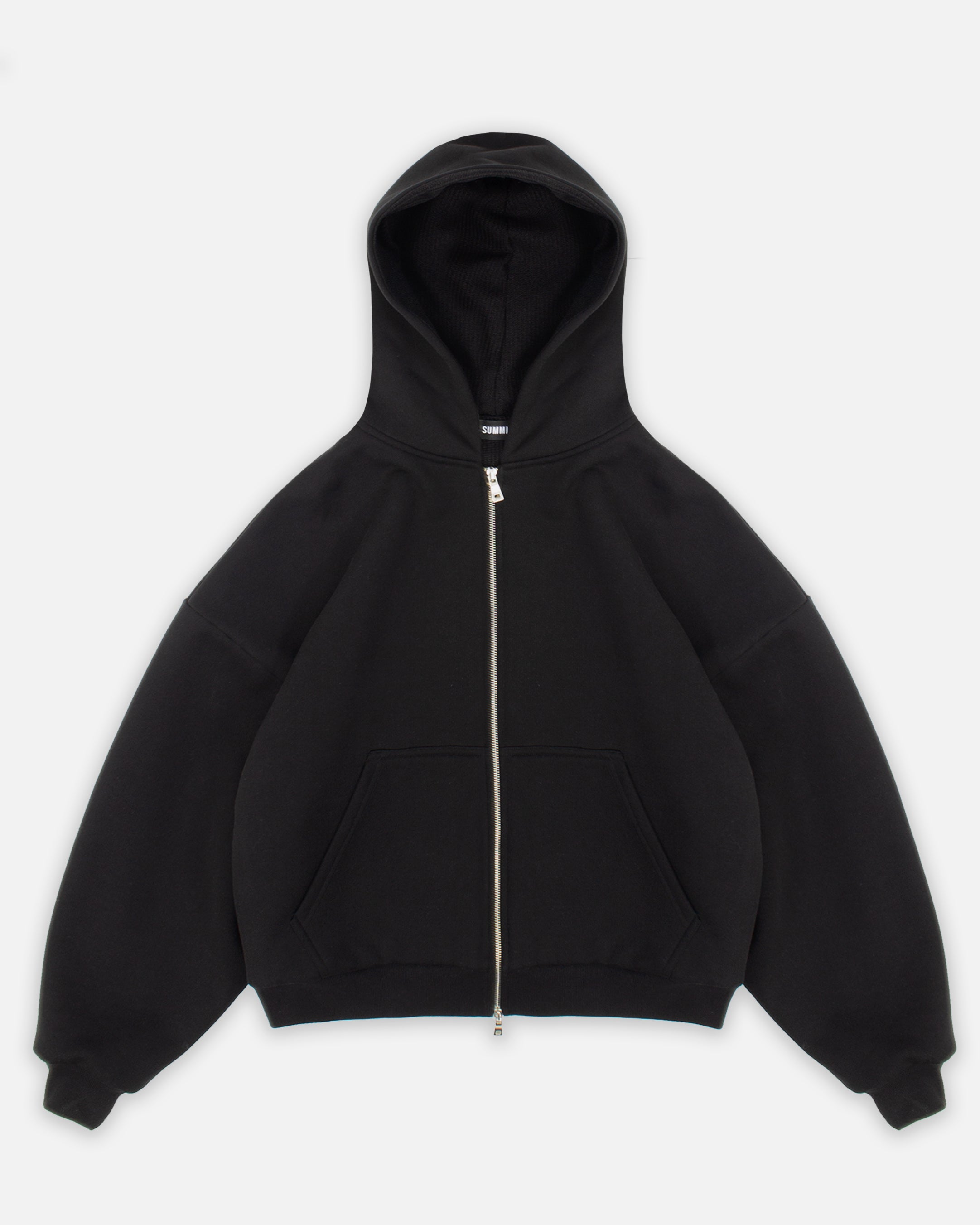 【STAMPD】THERMAL LINED REVERSIBLE ZIP HOODIE THERMAL_LINED_HOODIE_BLACK_FRO
