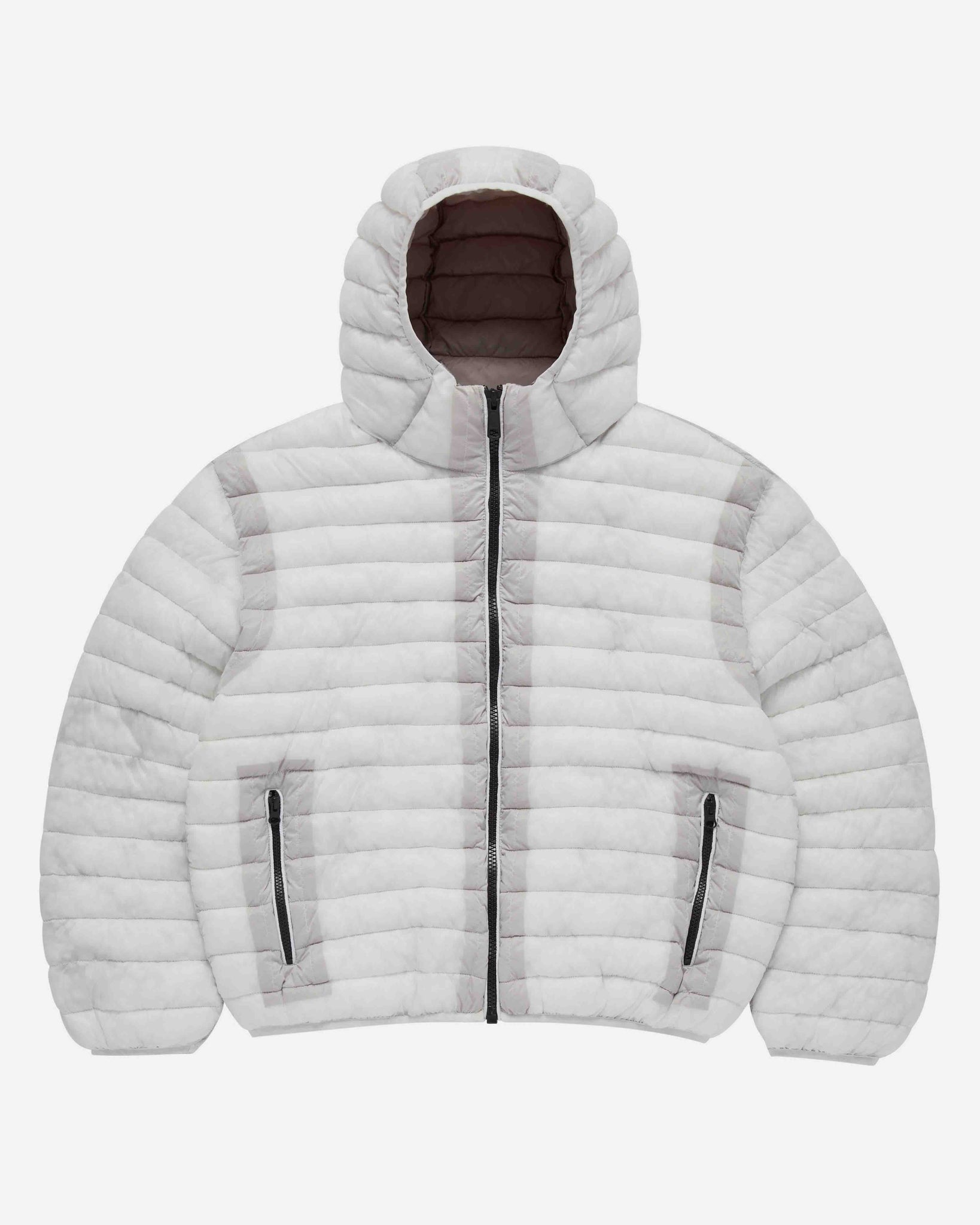 TRANSLUCENT PUFFER - WHITE from Summit Clothing UK