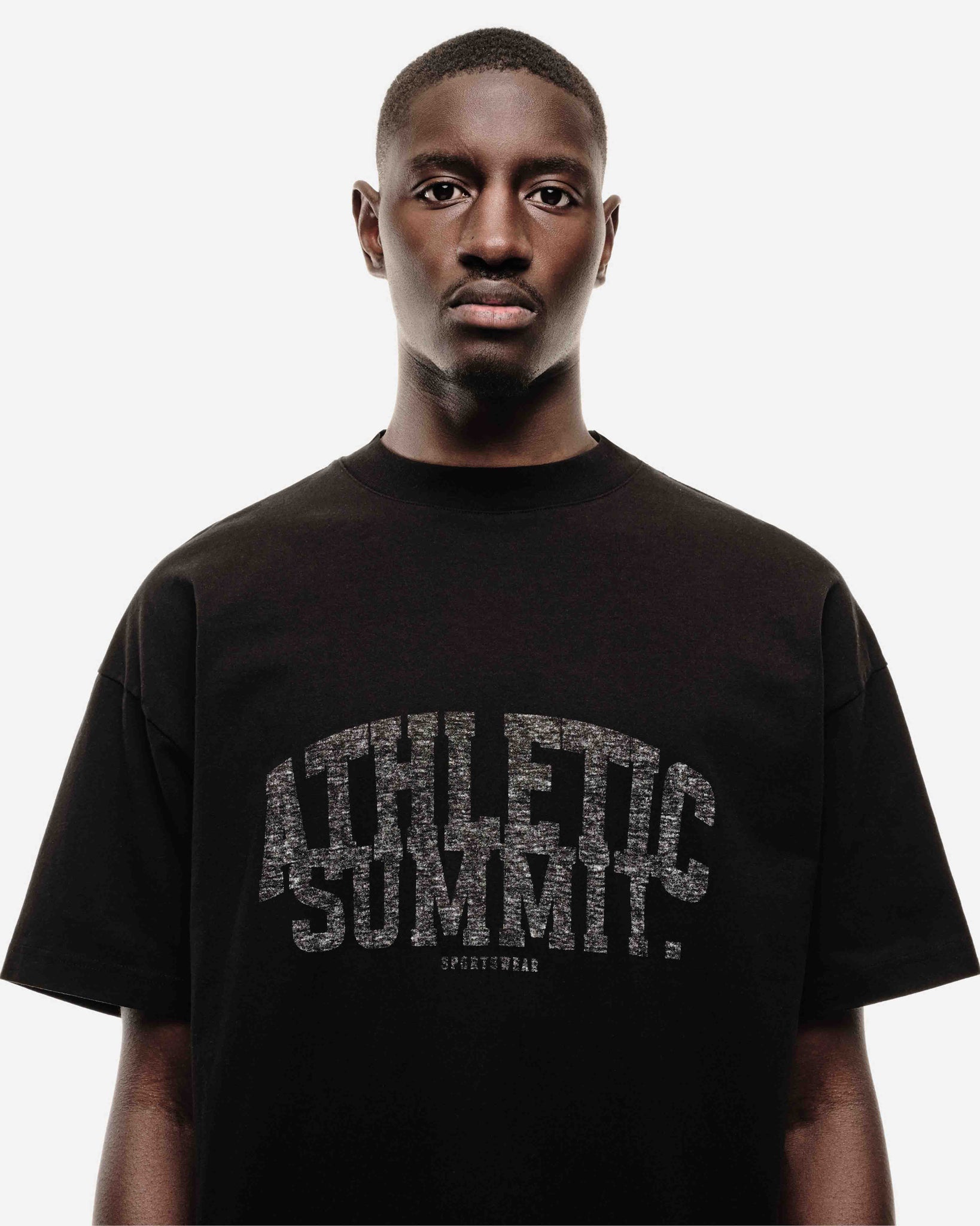 VINTAGE ATHLETICS T-SHIRT - BLACK from Summit Clothing UK