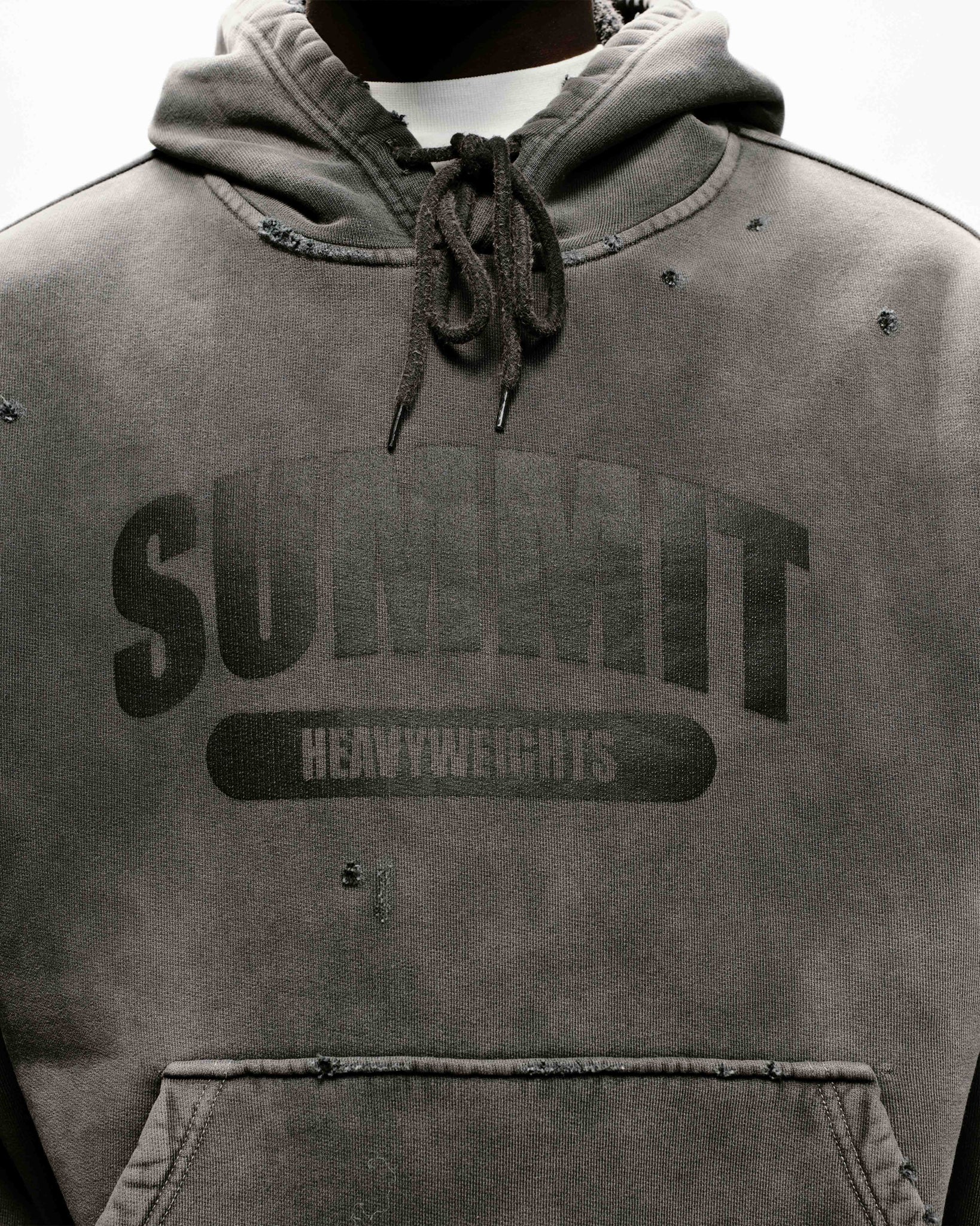VINTAGE HEAVYWEIGHTS HOODIE - CHARCOAL from Summit Clothing UK