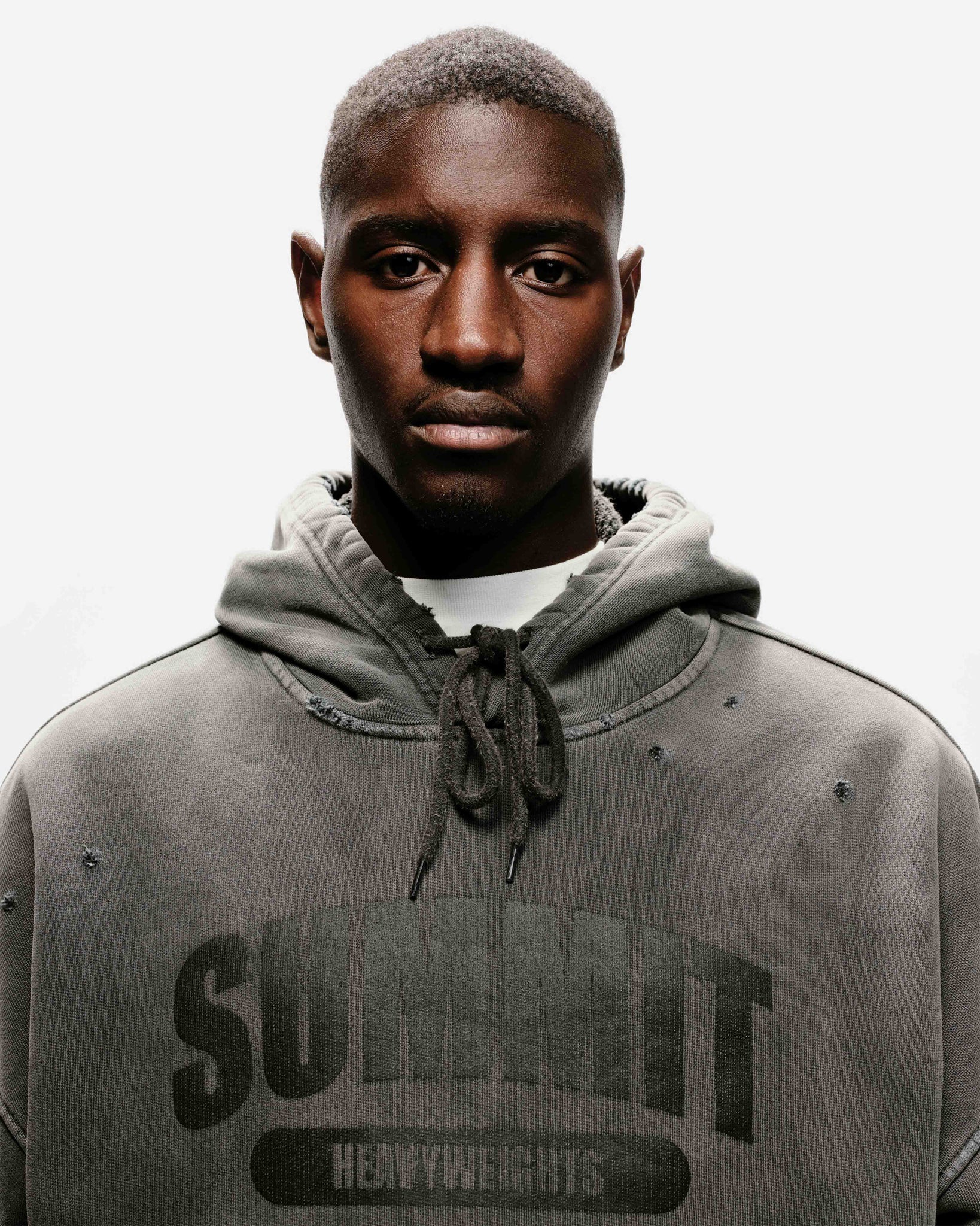 VINTAGE HEAVYWEIGHTS HOODIE - CHARCOAL from Summit Clothing UK