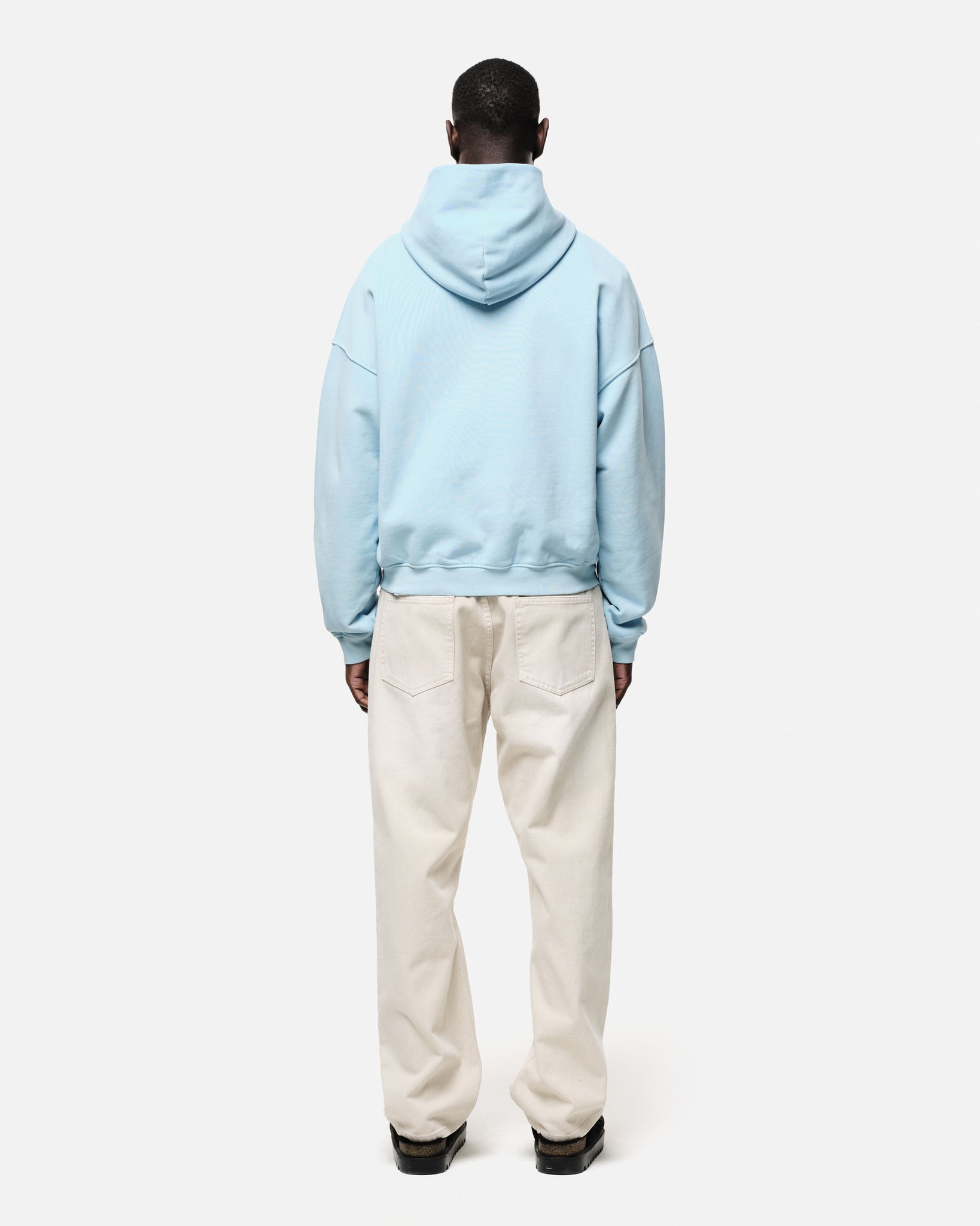 VINTAGE ZIP HOODIE - WASHED BLUE from Summit Clothing UK