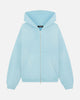 VINTAGE ZIP HOODIE - WASHED BLUE