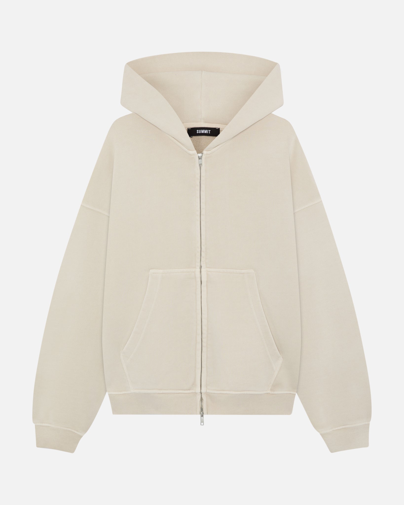 VINTAGE ZIP HOODIE - WASHED BONE from Summit Clothing UK