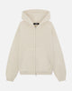 VINTAGE ZIP HOODIE - WASHED BONE