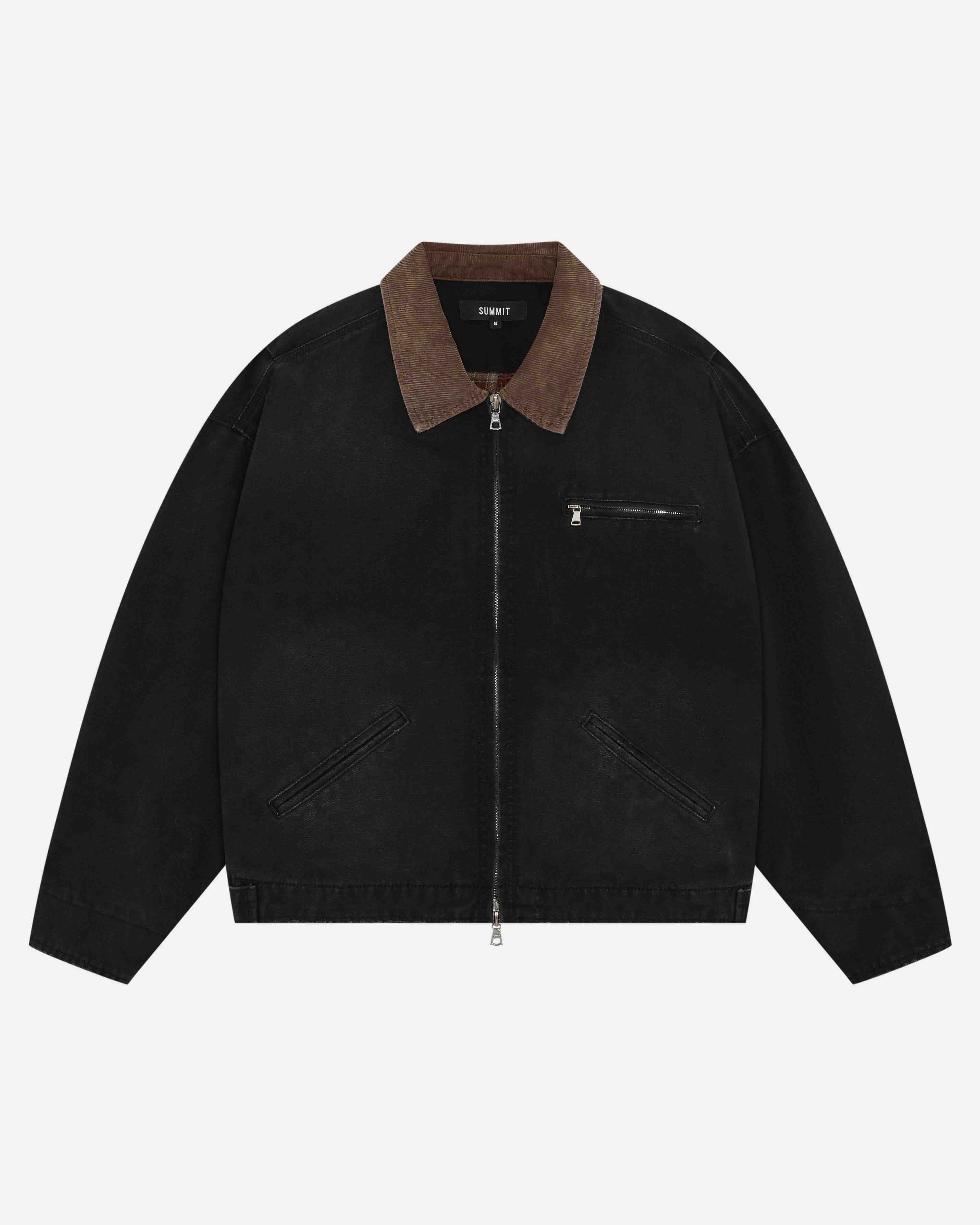 WORKERS JACKET - SUN FADED BLACK from Summit Clothing UK