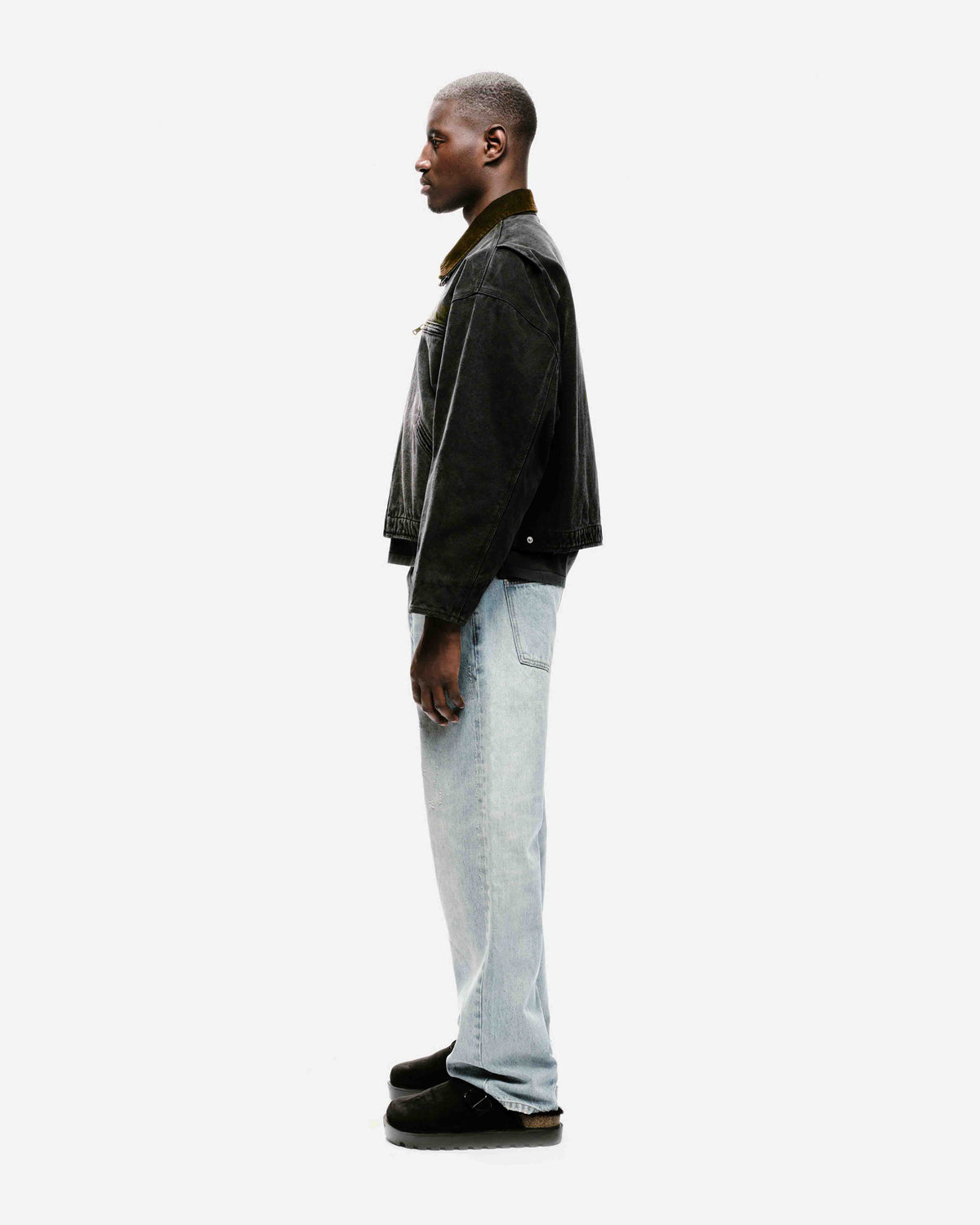 WORKERS JACKET - SUN FADED BLACK from Summit Clothing UK