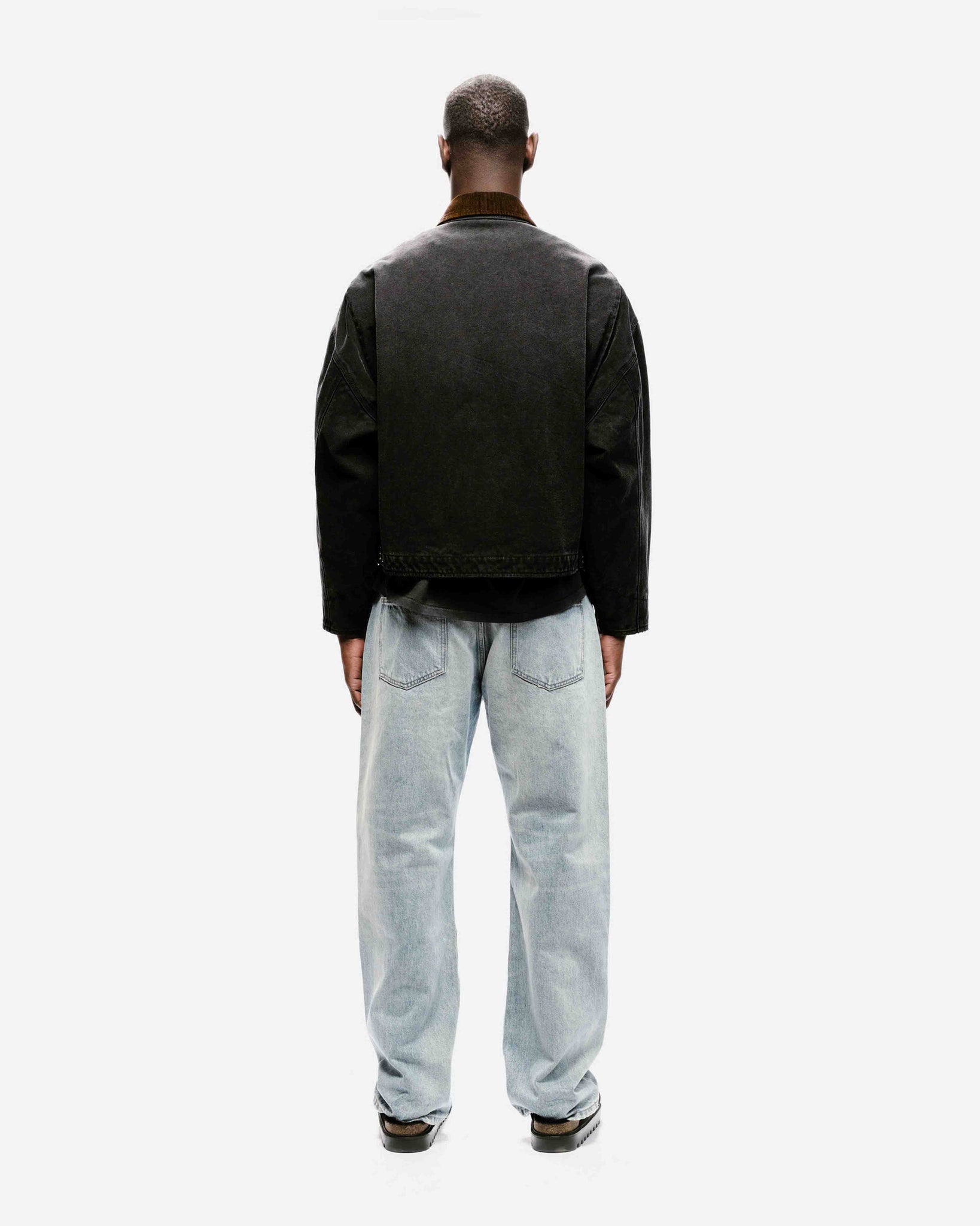 WORKERS JACKET - SUN FADED BLACK from Summit Clothing UK